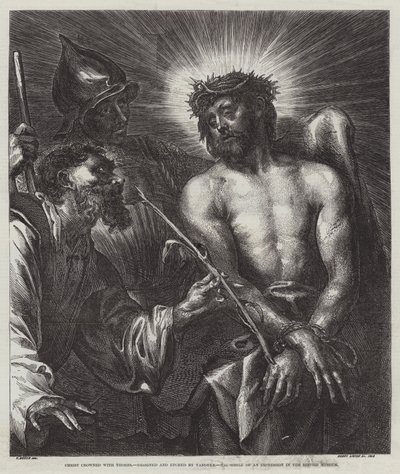 Christus mit Dornen gekrönt von Anthony van Dyck